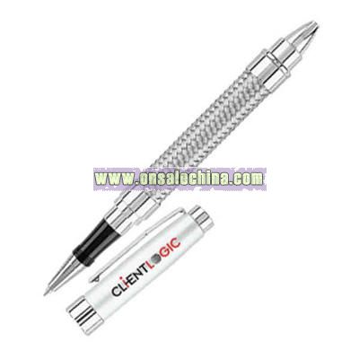 Ballpoint pen & roller ball with twist action