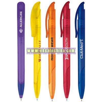 Click action pen plastic pen