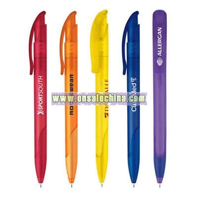 translucent ballpoint pen