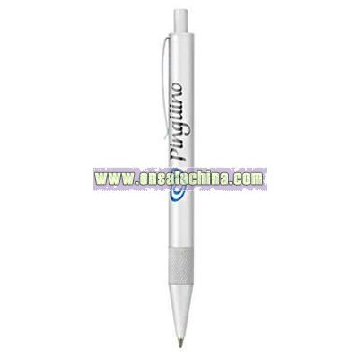 Metal ballpoint push action pen