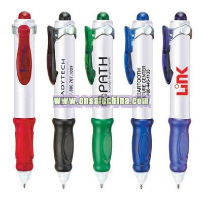 soft rubber grip plastic pen