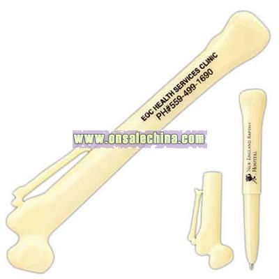 Bone shape ballpoint pen