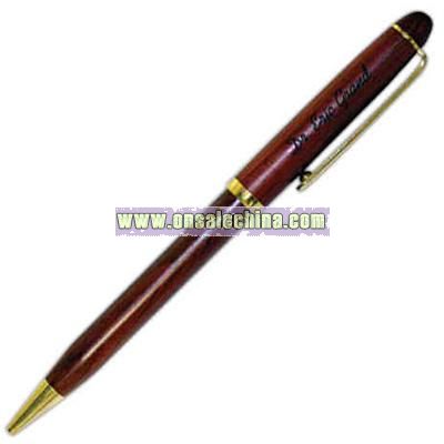 Rosewood dome pen