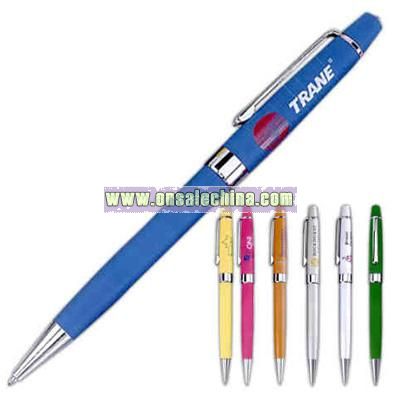 Vibrant fashion color aluminum ballpoint pen