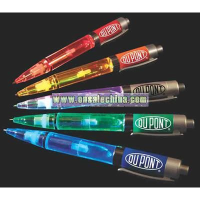Plastic rainbow pen