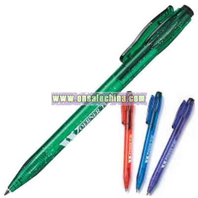 Sparkle - Retractable black ink pen