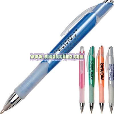 Pastel colored retractable pen