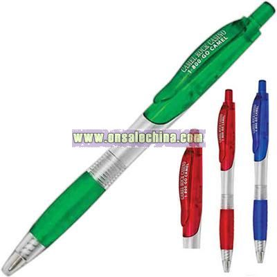 Plastic click pen