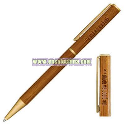 Bamboo ballpoint pen