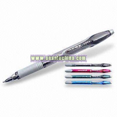 Gel Ink Pens with Rubber Handle