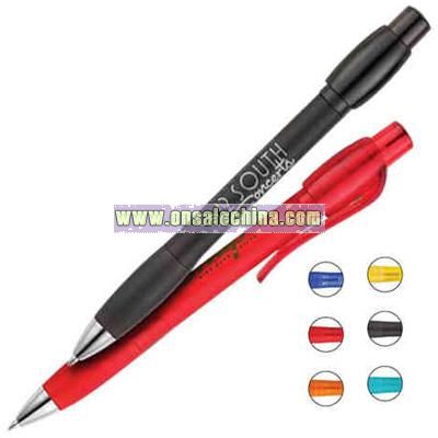 Retractable gel ink pen