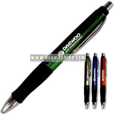 Pen with black grip