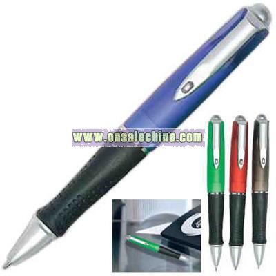 Tic pen with blue ink