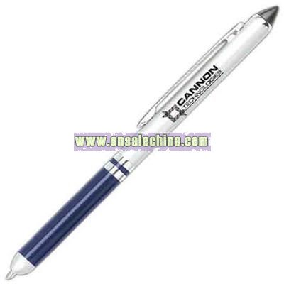 Ballpoint twist action pen/stylus