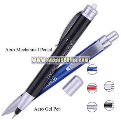 Aerodynamic retractable ballpoint pen