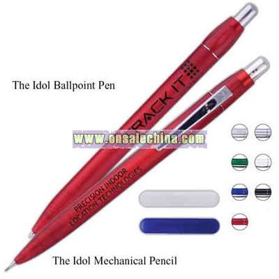 Bold retractable ballpoint pen