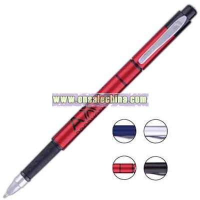 Silver - Hi-lighter and gel pen combination
