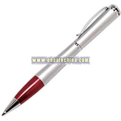 Carbon Fiber - Stylish silver metal pen