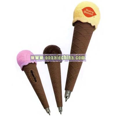 Ice cream cone shape pen