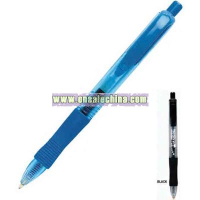 Retractable gel pen