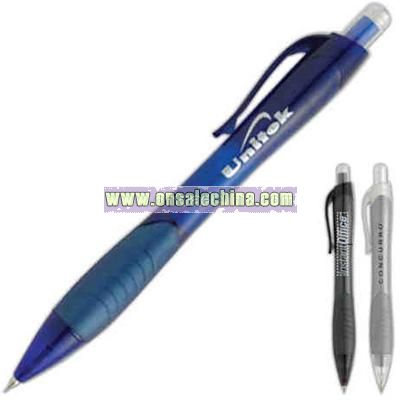 Mechanical pencil with rubber grip