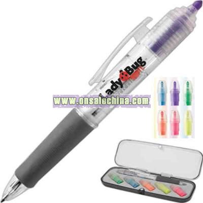 Highlighter / ballpoint pen set