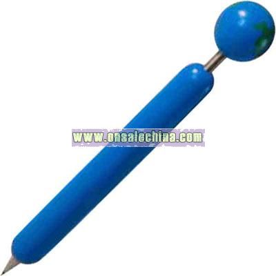 Earth - Eco-friendly wooden ballpoint pen with display top