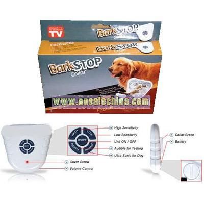 Pet Ultrasonic Bark Stop Collar-CE