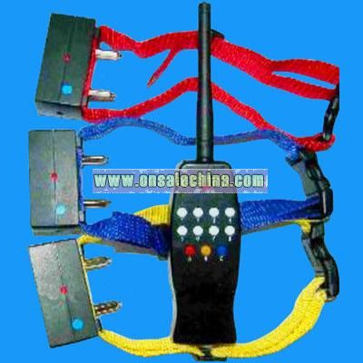 8 Level Remotecontrol Training Shock Collar with 3 Dogs