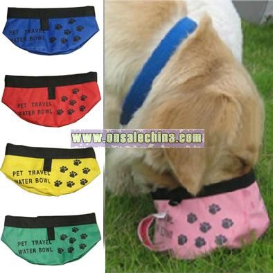 Travel Collapsible Pet / Dog Food Bowls