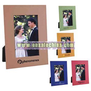 Recycled paper photo frame