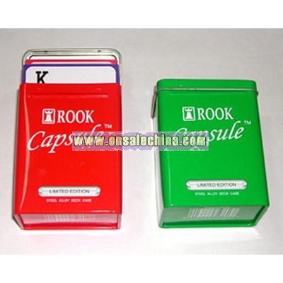 Playing Card with Tin Box