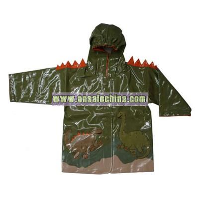 Children's Dinosaur Raincoat