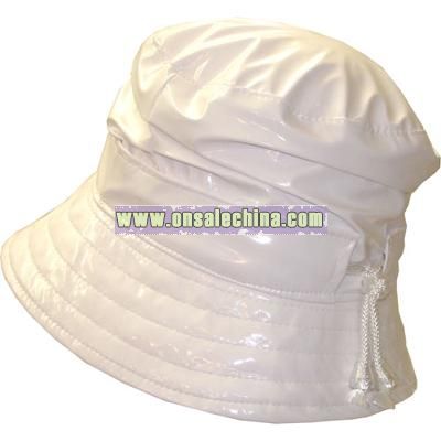 White Rain Hat
