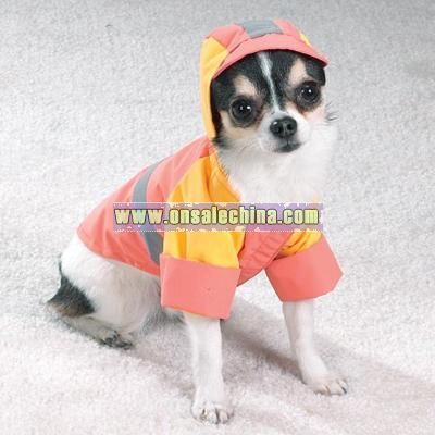 LARGE - PEACH - Waterproof Storm Dog Jackets