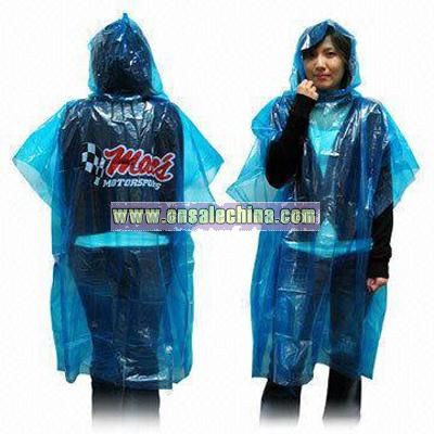 Emergency Poncho/Rainwear with Hood