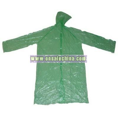 PE Emergency Raincoat / PE Disposable Raincoat