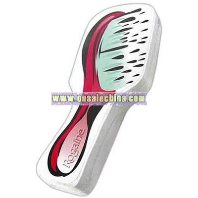 Hairbrush Shaped compressed t-shirt