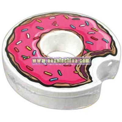 Bagel shaped with bite compressed t-shirt