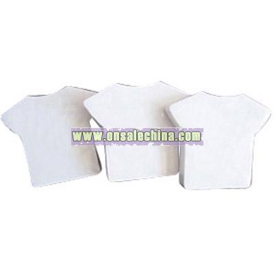 Compressed cotton t-shirt wash rag