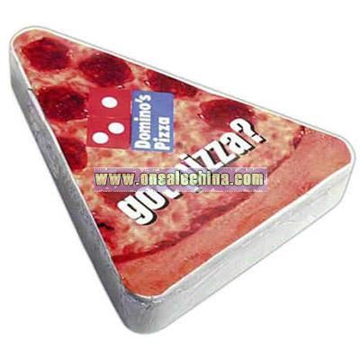 Pizza Slice - Shaped compressed t-shirt