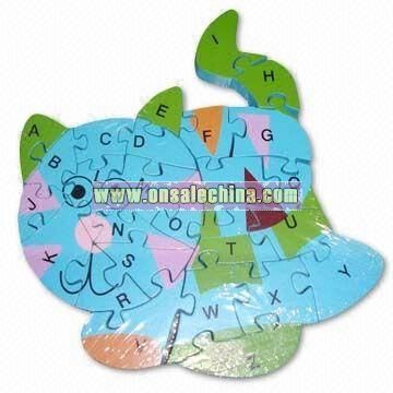 Wooden Jigsaw Puzzle Game