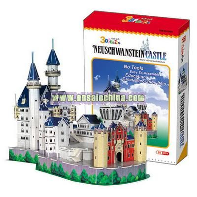 3D Puzzle-Neuschwanste in Castle
