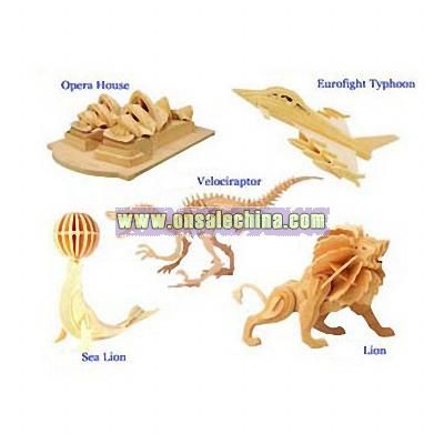 3D Puzzle Animal Wooden Toy