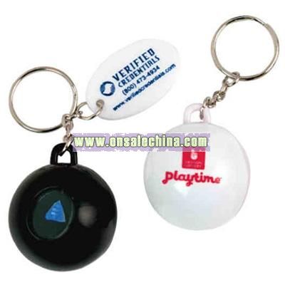 Key holder with psychic ball