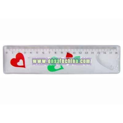 liquid filled PVC ruler