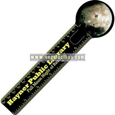 Round - Full color bookmark with ruler