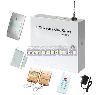 GSM Metal Burglar Alarm System