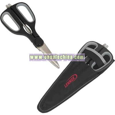 Scissors in carry pouch with strap