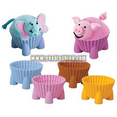 Silly-Critters! Silicone Baking Cups